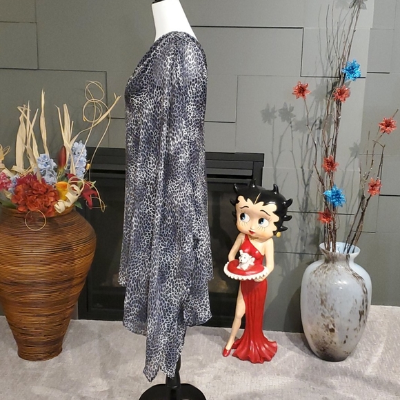 Marciano one Shoulder Animal Print Mini Dress - Picture 3 of 8